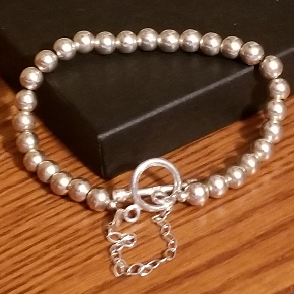 Silpada Sterling Silver Bead Bracelet - Picture 12 of 12